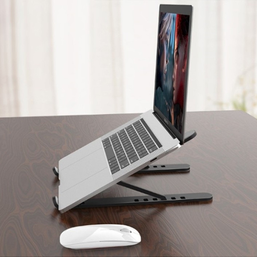 Plastik yükseklik ayarlı Laptop standı
