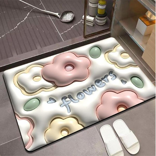 Ultra emici 3d banyo paspası